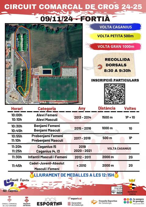 Circuit Comarcal de Cros 2024/2025